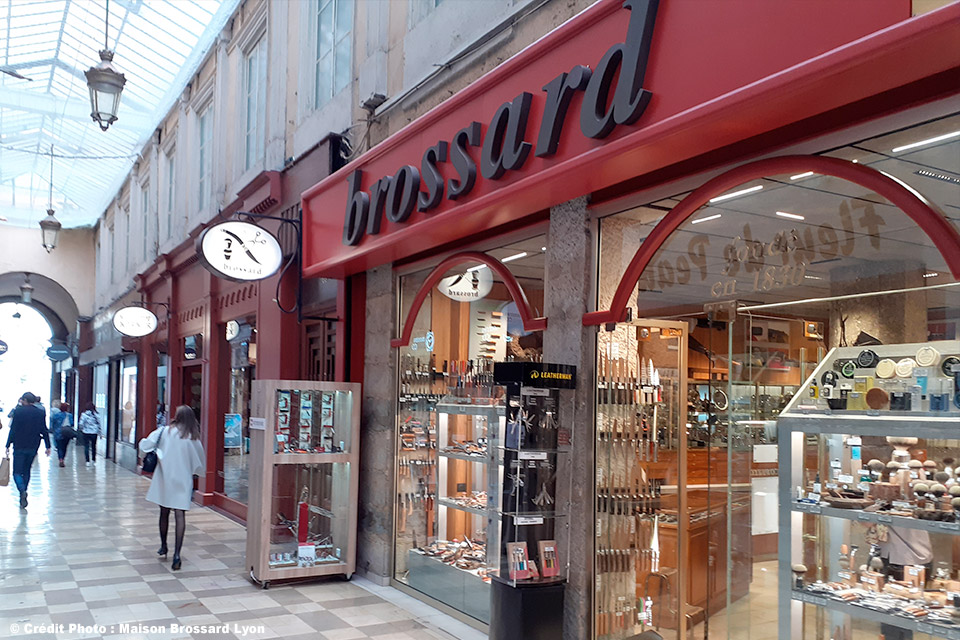 Boutique Maison Brossard passage de l'argue - Lyon presqu'île
