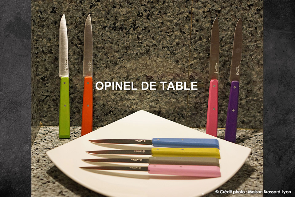 Table - Opinel - Coutellerie Brossard à Lyon, maison fondée en 1830 -  Coutellerie - Brosserie - Cisellerie - Articles de rasage