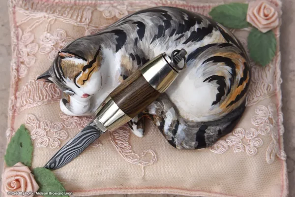 Le Mini tonneau Pistachier et Damas inox