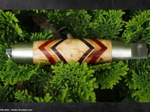 Le Tonneau Bouleau Coccobolo Bois de serpent palissandre Lame inox 12C27