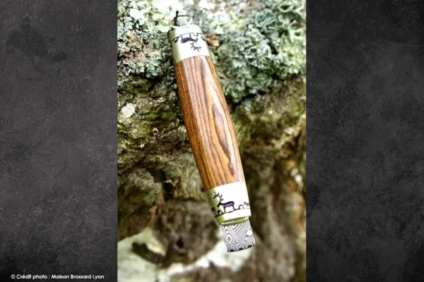 Le Tonneau Pistachier Damas inox