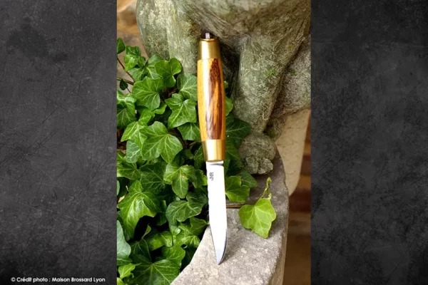 Le tonneau bois de serpent Mitres laiton Lame inox 12C27