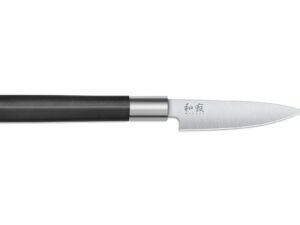 couteau japonais kai wasabi black couteau d office 10 cm