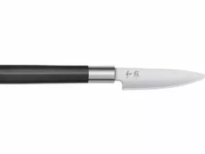 couteau japonais kai wasabi black couteau d office 10 cm