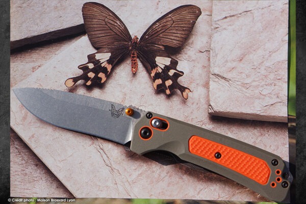 Benchmade Grizzly Ridge Acier S30V Manche Grivory Versaflex