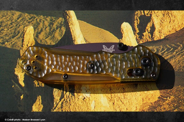 Benchmade USA ÉDITION LIMITÉE   Acier CPMN4 Manche Polymer Mini Freek 02