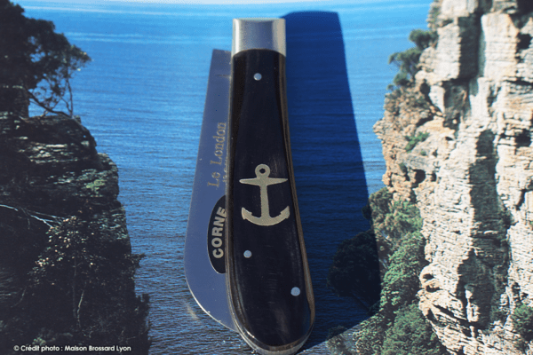 Couteau Le London Manche en Corne Lame Acier Inox