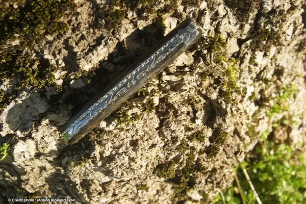 Fat Carbon Dark Matter or Double platines guillochées main Acier T14 forgé 03