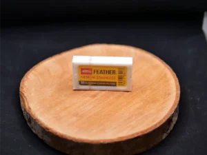 Lames de rechange Rasoir de sûreté lot de 10 lames Feather Acier Japonais