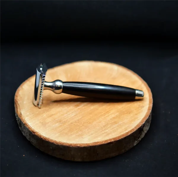 Rasoir de sûreté Gentleman Barbier Ébène Peigne fermé (1)