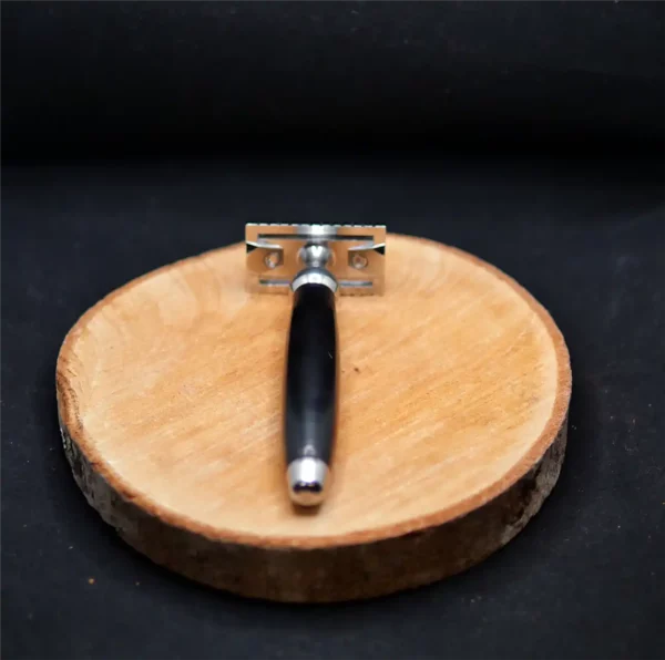 Rasoir de sûreté Gentleman Barbier Ébène Peigne fermé (2)