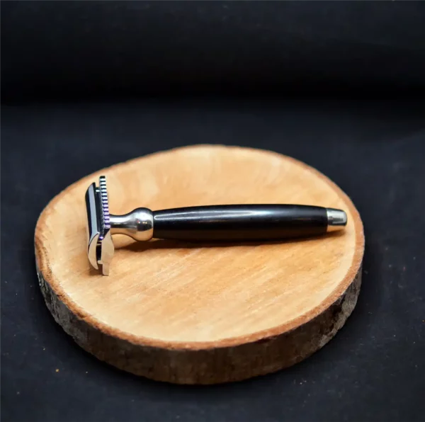 Rasoir de sûreté Gentleman Barbier Ébène Peigne fermé (3)