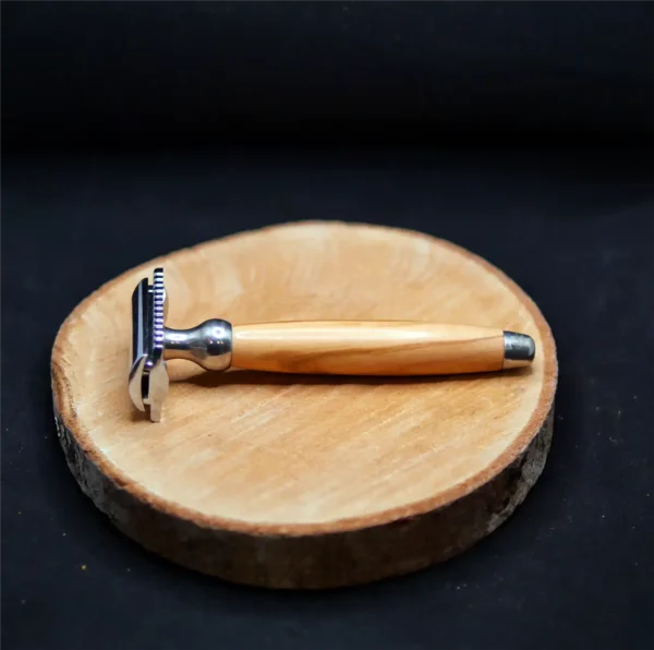 Rasoir de sûreté Gentleman Barbier Olivier Peigne fermé (3)