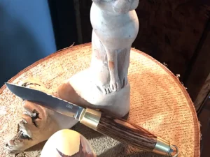Couteau le Tonneau Zébrano par J M RENAUD (1)