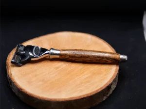 Rasoir Gentleman Barbier Manche Zèbrano (3)