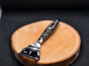 Rasoir Mühle Manche Chêne Fossilisé (4)