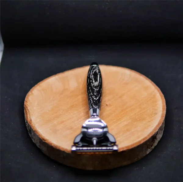Rasoir Mühle Manche Chêne Fossilisé (5)