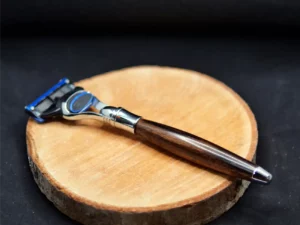 Rasoir Plisson Manche Ébène Finition chrome (3)