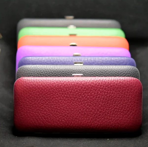 Trousse Manucure Dreiturm 5 pièces Pochette Cuir de veau souple (4)
