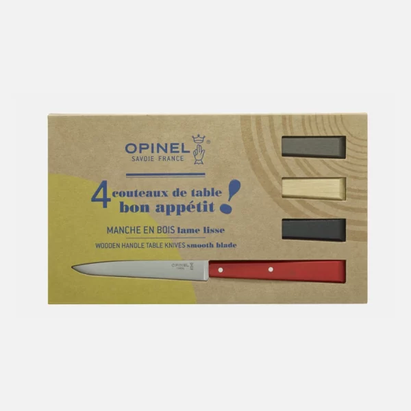 Coffret de 4 couteaux de table N°125 Bon Appétit Loft
