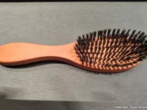 Brosse à cheveux Keller Poirier 7 rangées Soies Sanglier