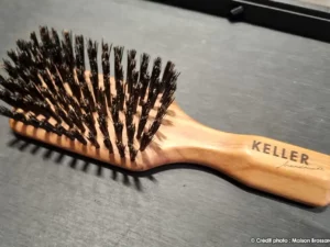 Brosse a cheveux allemagne keller homme 9 rangees olivier soies sanglier 03