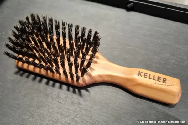 Brosse a cheveux allemagne keller homme 9 rangees olivier soies sanglier 03