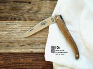 le laguiole d ici ig 12cm plein manche en coeur de chene subfossile 01