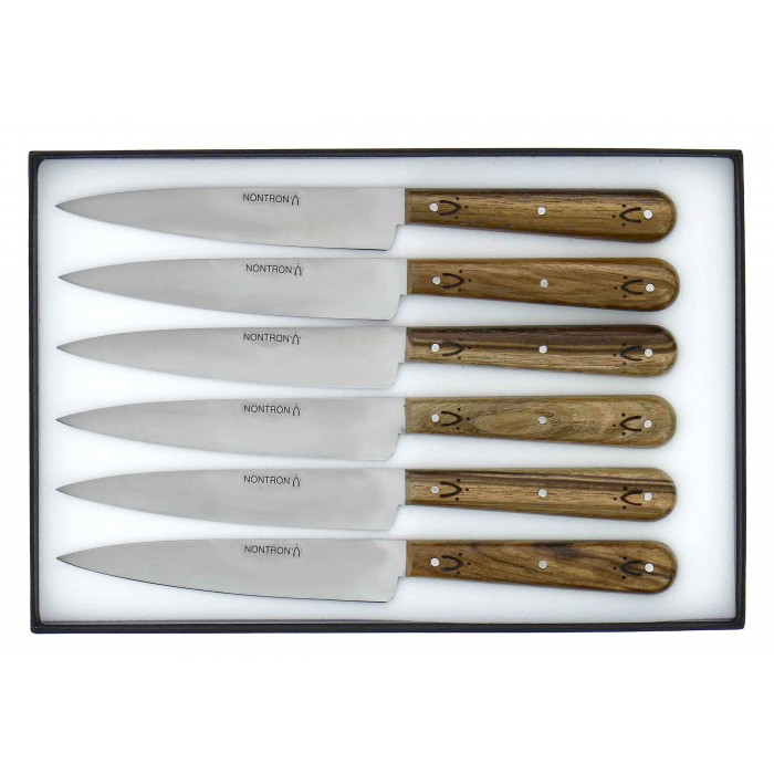 nontron couteaux de table noyer perigord 01