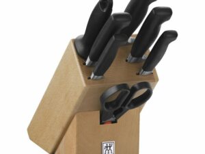 8 pcs, Bloc de couteaux, Nature