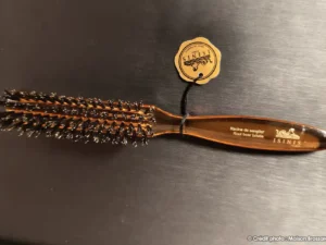 brosse artisanale écaille 4 ou 6 rangées sanglier