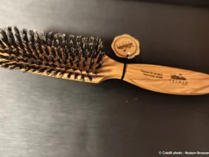 brosse plate artisanale olivier 6 rangées sanglier