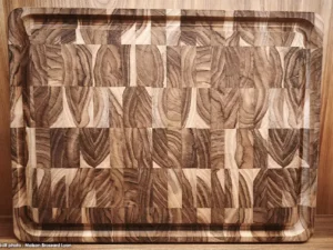 planche a decouper en tek grand format