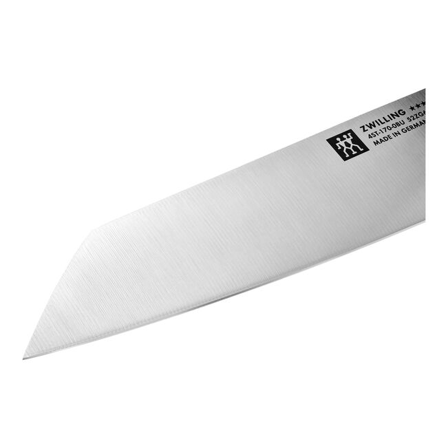 Détail de la pointe du Bunka Zwilling Vier Sterne 17 cm