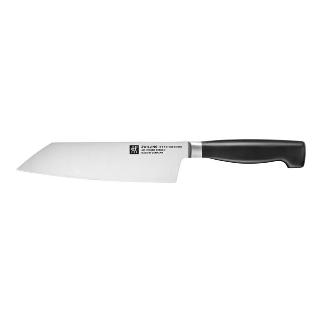 Couteau Bunka Zwilling Vier Sterne 17 cm, manche noir, référence 1035164